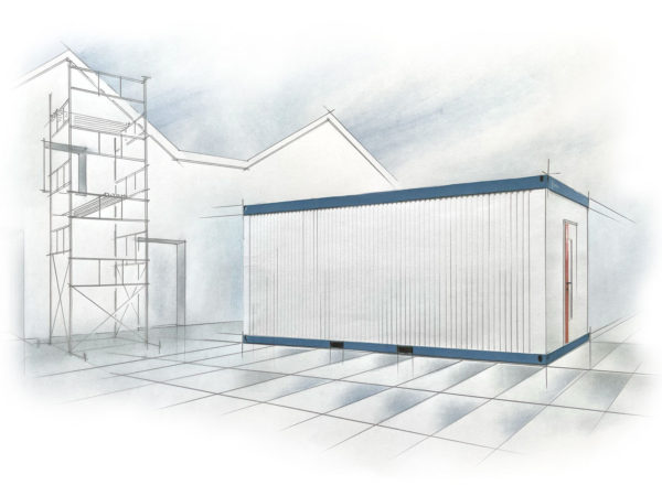 Bürocontainer mieten Bürocontainer kaufen Mietcontainer Sanitärcontainer RLP